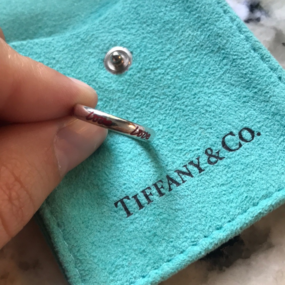 Authentic Tiffany & Co Love Ring